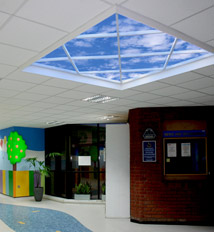 Alder Hey Children's Hospital functions a playful Luminous SkyCeiling