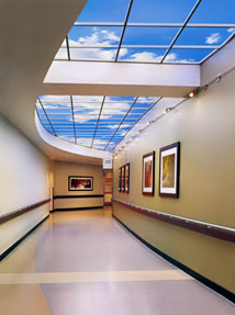 Community North Hospital features among longest Luminous SkyCeiling in an inside corridor