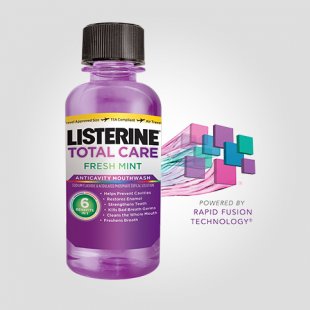 LISTERINE® TOTAL CARE – sample size bottle