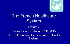 French Health Care System