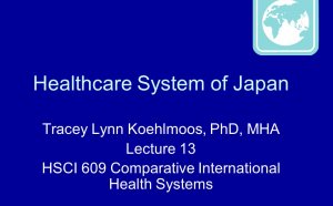 Japanese Healthcare System