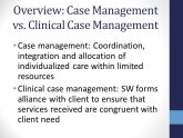 Case Management VS care Management