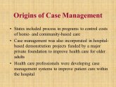Definition of Case Management