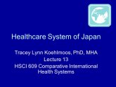 Japanese Healthcare System