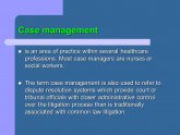 Nurse Case Manager definition